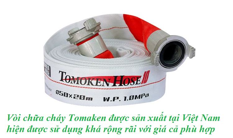 Vòi chữa cháy Tomoken D65 16bar 30M