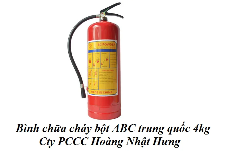 Bình chữa cháy ABC trung quốc 4kg