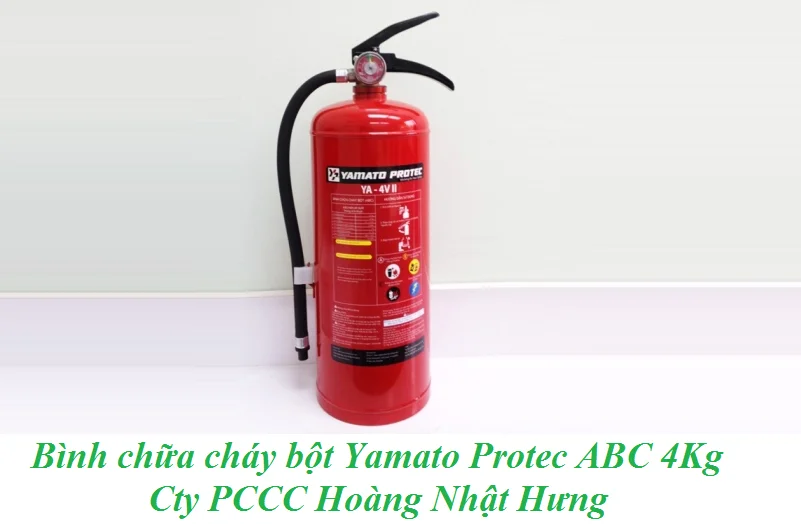 Bình chữa cháy bột YAMATO ABC 4Kg