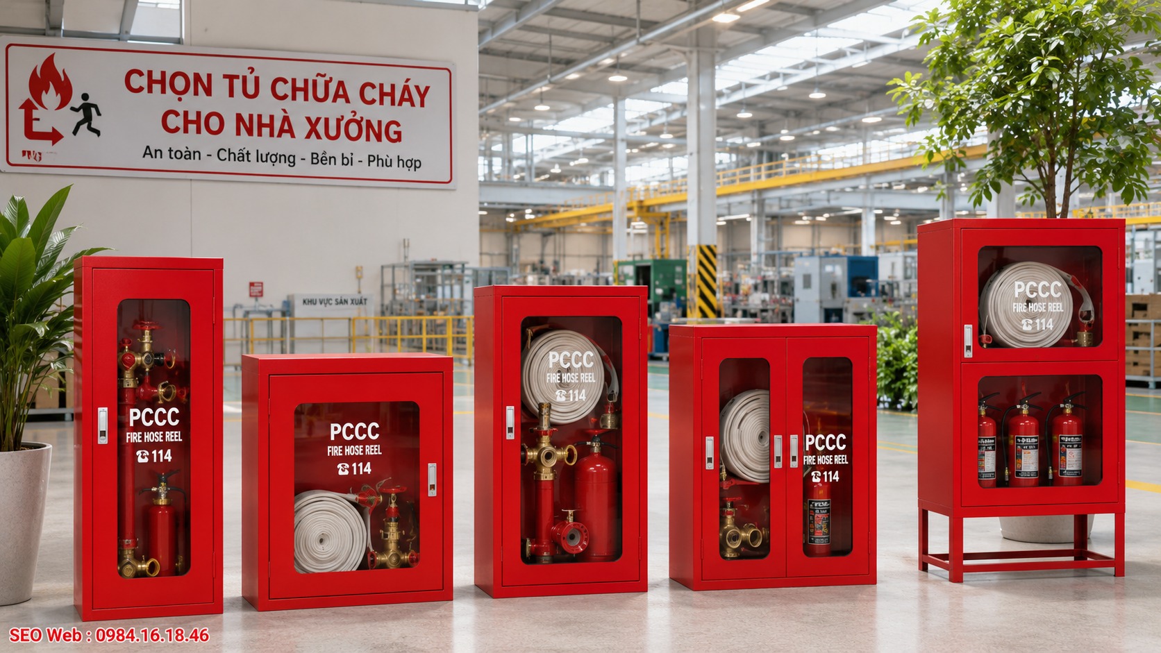 Những loại tủ chữa cháy vách tường phổ biến trong công trình Các loại tủ chữa cháy vách tường phổ biến theo kiểu lắp đặt