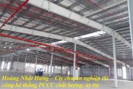 Dịch vụ thi công hệ thống PCCC