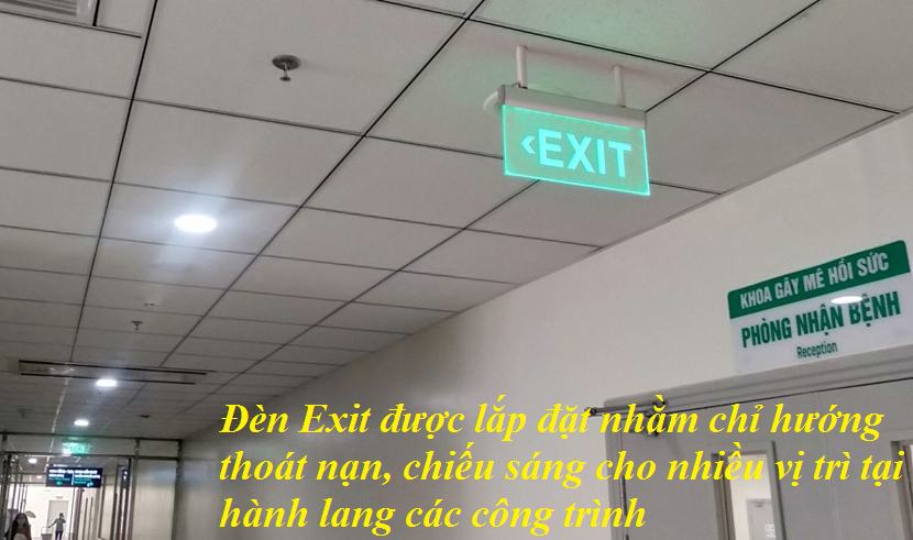 đèn exit chính hãng giá rẻ