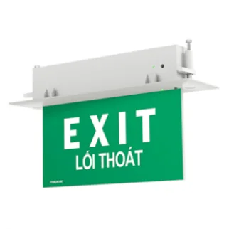 Đèn exit Paragon âm trần PEXL26U