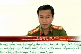 Tăng cường tri thức thoát nạn và kỹ năng PCCC tại trường học Tăng cường tri thức thoát nạn và kỹ năng PCCC tại trường học