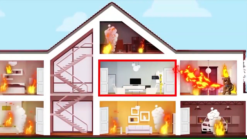 Những cánh cửa sẽ giúp bạn khi có hỏa hoạn