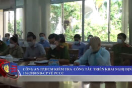 Công an TP.HCM triển khai công tác nghị định 136/2020/ND-CP về PCCC Công an TP.HCM triển khai công tác nghị định 136/2020/ND-CP về PCCC