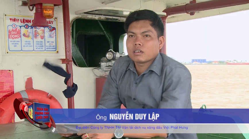 An toàn cháy nổ trên giao thông đường thuỷ tại TP. Hồ Chí Minh