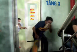 Tình huống thoát khỏi đám cháy với nhà chung cư Tình huống thoát khỏi đám cháy với nhà chung cư