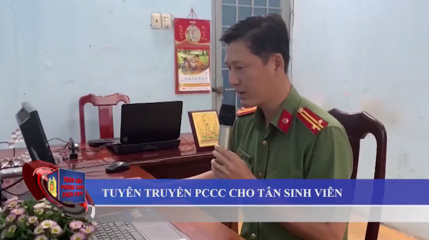 Tuyên truyền về PCCC cho tân sinh viên TP. Hồ Chí Minh