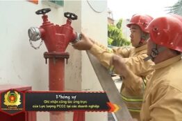 Công tác ứng trực của lực lượng PCCC tại các doanh nghiệp Công tác ứng trực của lực lượng PCCC tại các doanh nghiệp