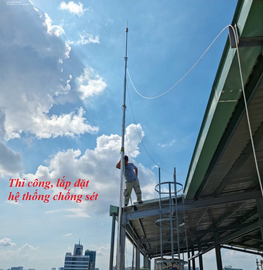 thi công lắp đặt hệ thống chống sét thi công lắp đặt hệ thống chống sét