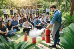 Cách sử dụng bình chữa cháy đúng cách