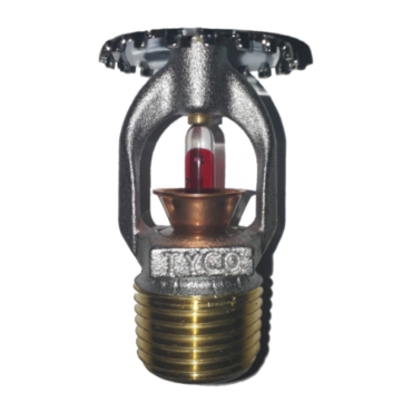 Đầu phun sprinkler Tyco hướng lên TY315, 1/2″, K5.6, 79°C