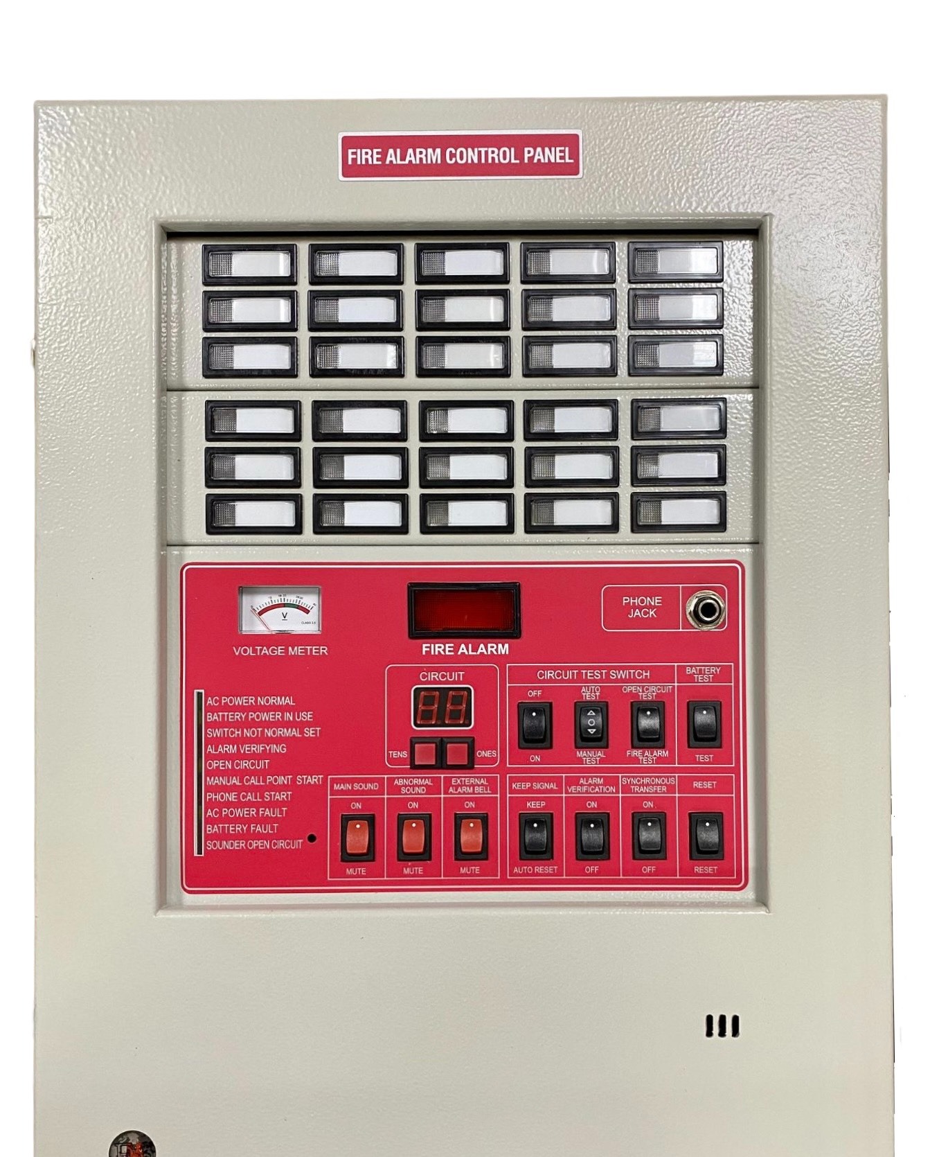 Trung Tâm Báo Cháy 20-100 Zone Sắt FMS-P5-20L/100L Taiwan