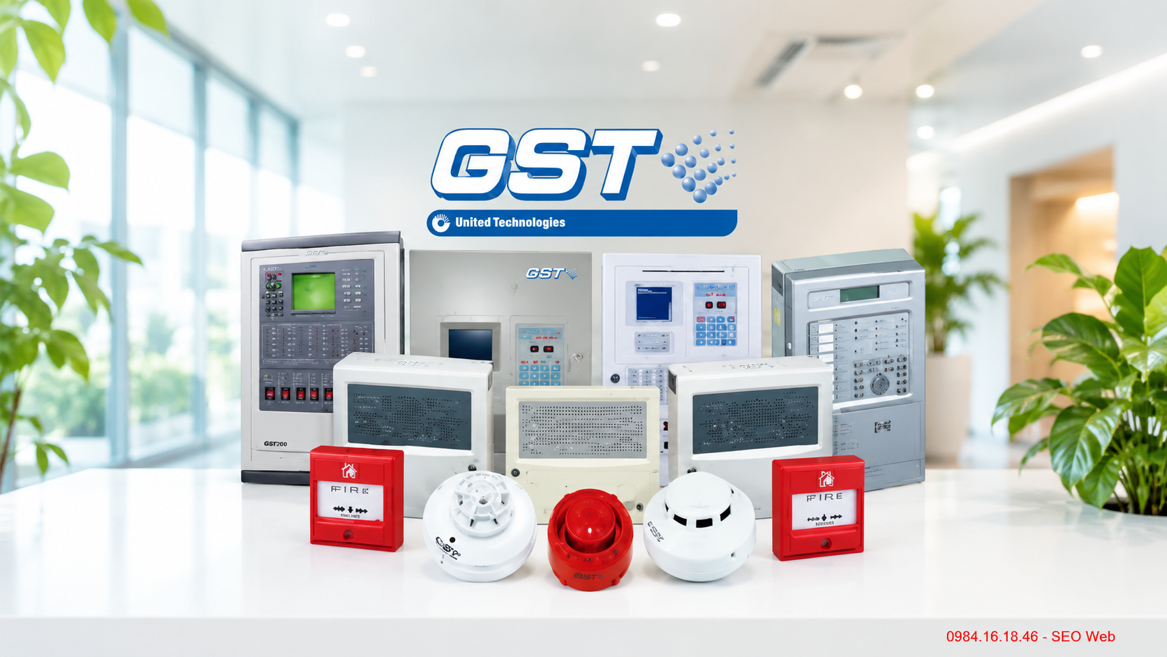 Thiết bị báo cháy GST là dòng sản phẩm công nghệ cao Thiết bị báo cháy GST là dòng sản phẩm công nghệ cao