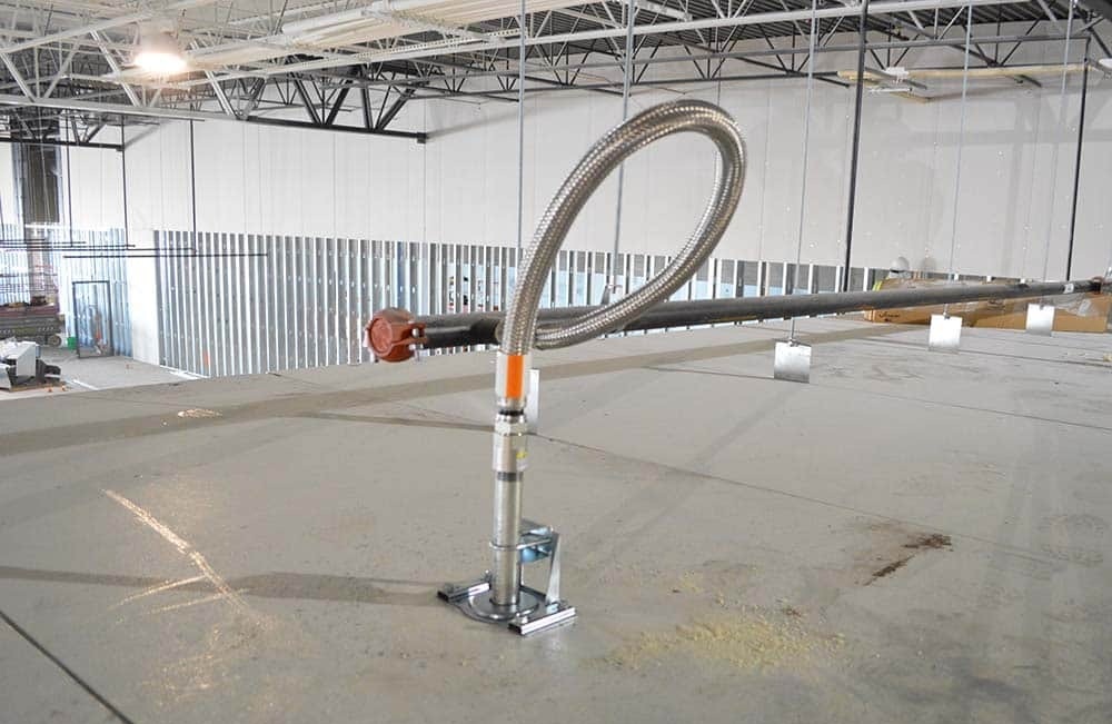 Ống mềm nối đầu phun Sprinkler giúp tăng hiệu quả chữa cháy tại khu vực dễ xảy ra cháy nổ Ống mềm nối đầu phun Sprinkler giúp tăng hiệu quả chữa cháy tại khu vực dễ xảy ra cháy nổ