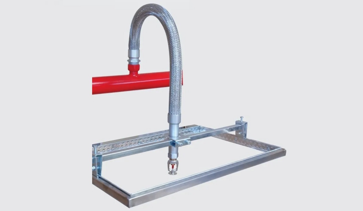 Ống mềm nối đầu phun sprinkler vận hành dựa trên cơ chế cấp nước tự động khi xảy ra cháy Ống mềm nối đầu phun sprinkler vận hành dựa trên cơ chế cấp nước tự động khi xảy ra cháy