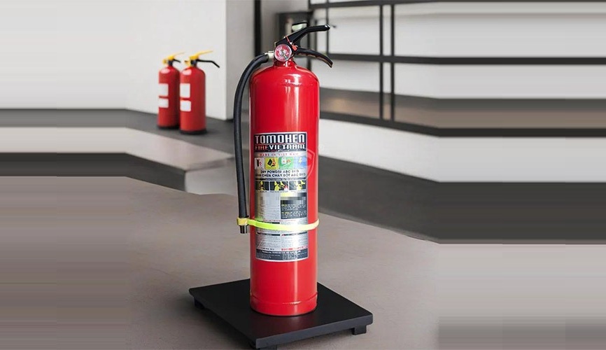 Bình chữa cháy Tomoken giúp dập tắt lửa nhanh, giảm thiểu tối đa rủi ro trong tình huống nguy cấp Bình chữa cháy Tomoken giúp dập tắt lửa nhanh, giảm thiểu tối đa rủi ro trong tình huống nguy cấp