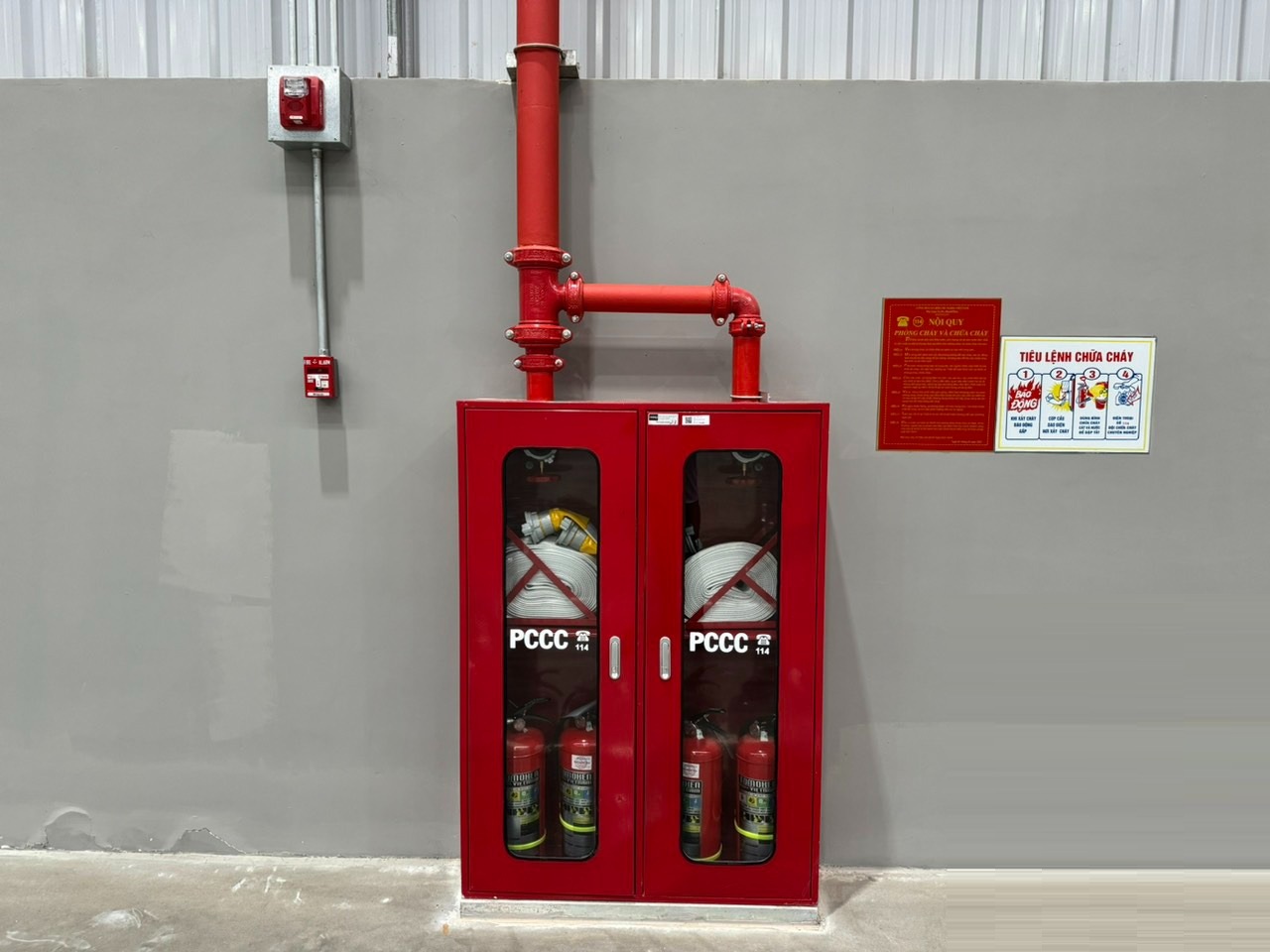 Vị trí lắp đặt giúp người dùng dễ dàng thao tác khi có sự cố xảy ra. Vị trí lắp đặt giúp người dùng dễ dàng thao tác khi có sự cố xảy ra.