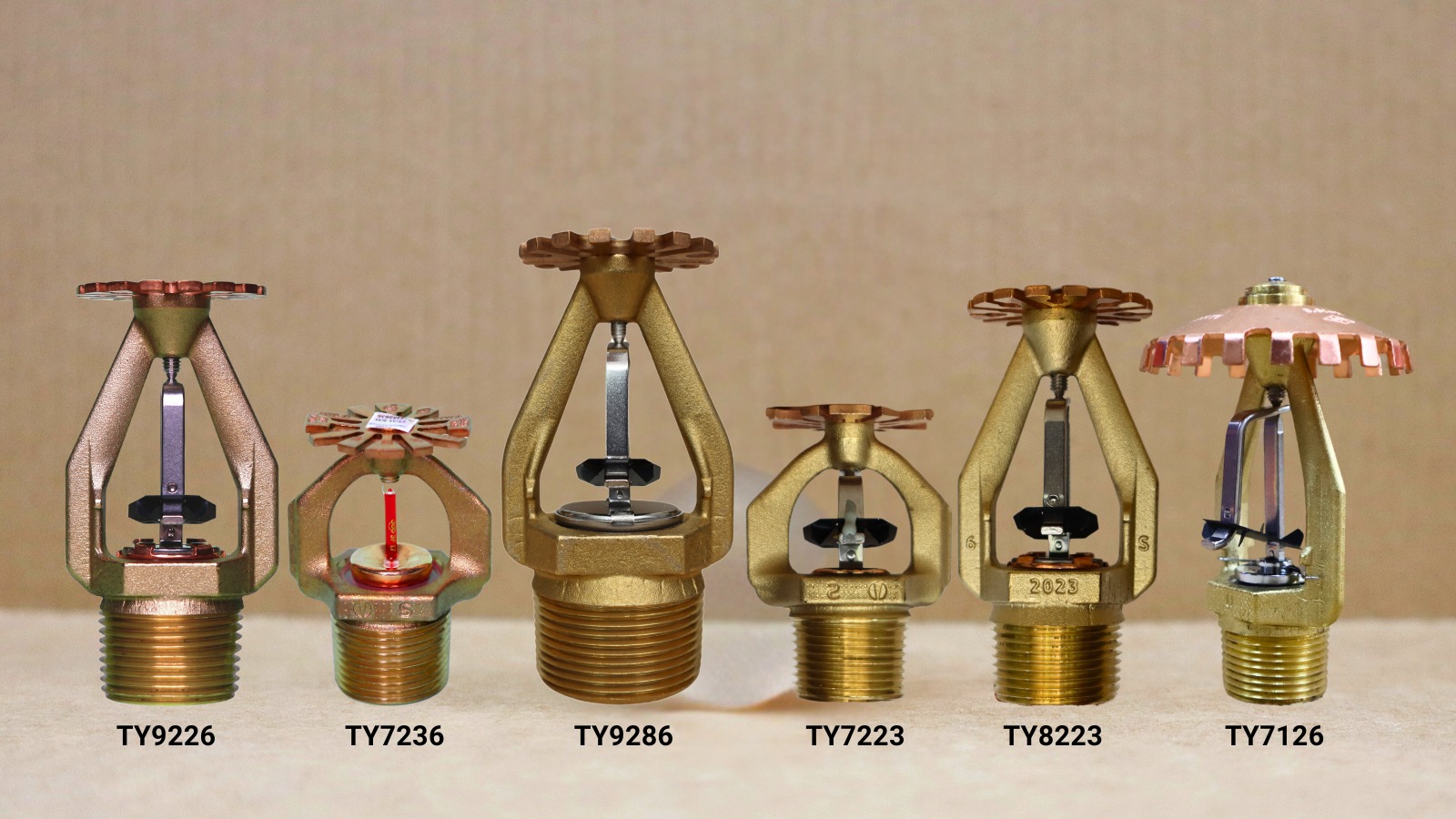 Đầu phun chữa cháy Sprinkler hướng xuống được sử dụng phổ biến trong hệ thống hiện đại