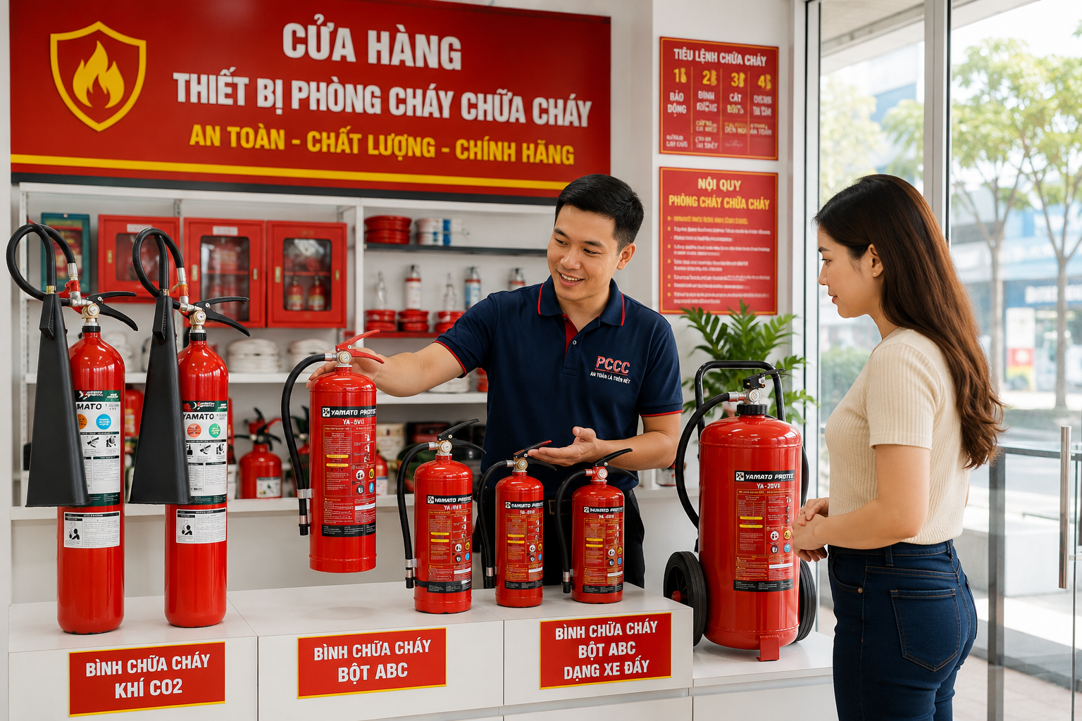 Bảng báo giá các loại thiết bị phòng cháy chữa cháy mới nhất 2026