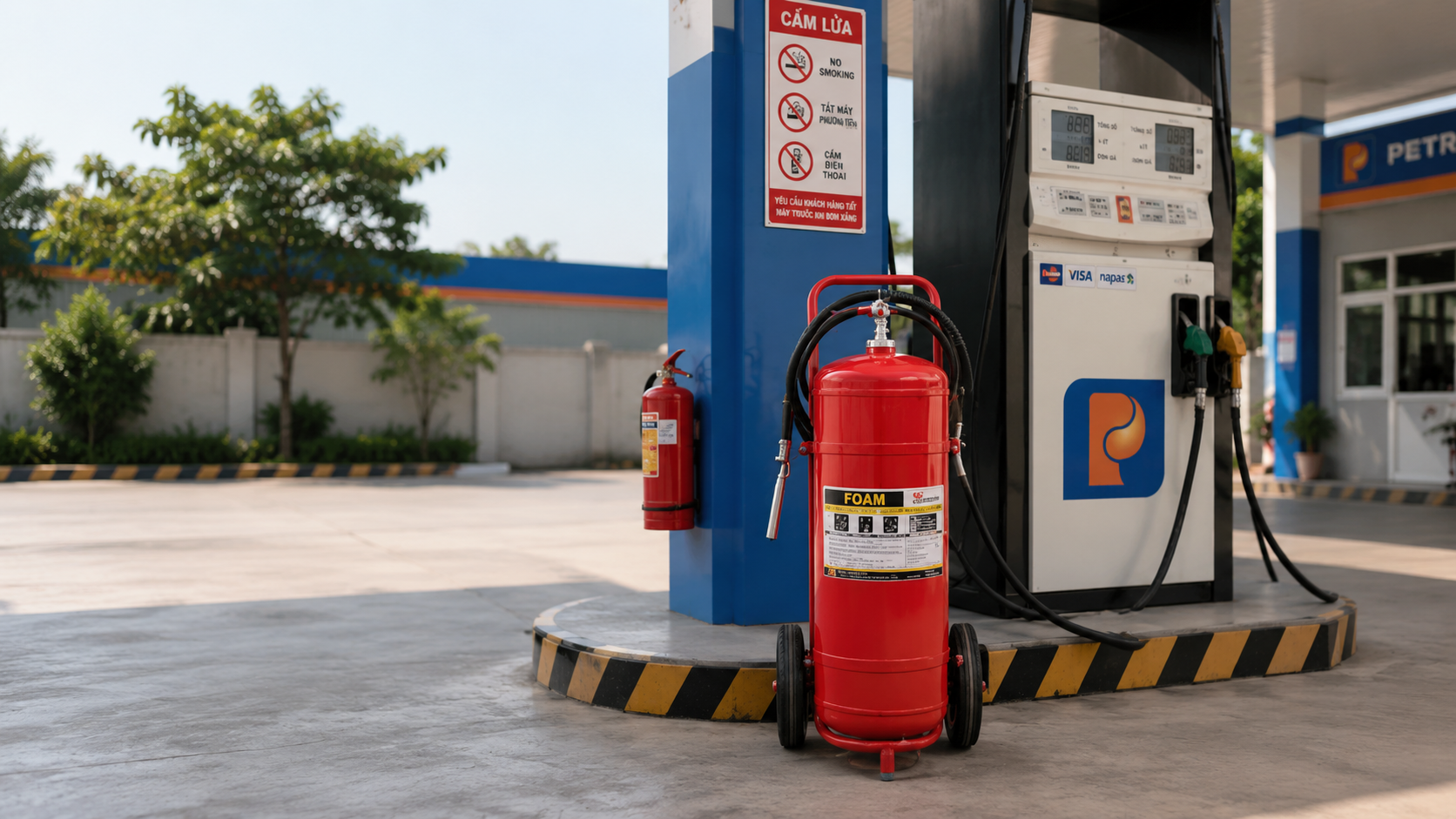 Bảo quản bình chữa cháy trong môi trường phù hợp và an toàn Bảo quản bình chữa cháy trong môi trường phù hợp và an toàn