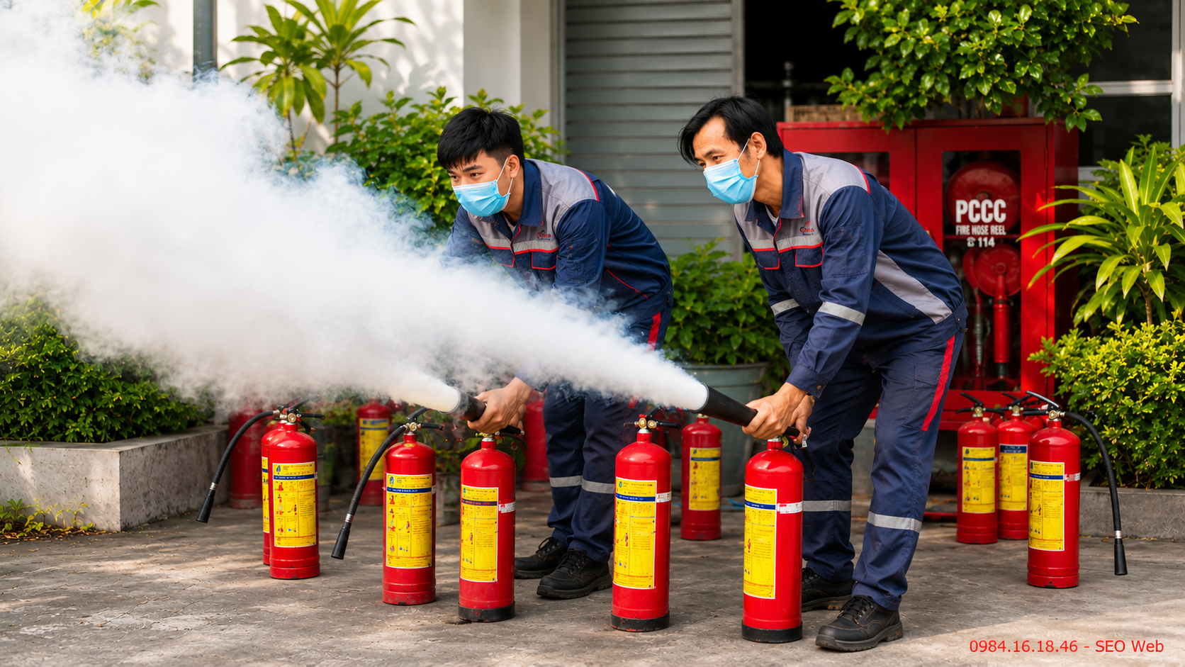 Kiểm tra áp suất bình chữa cháy đúng quy trình kỹ thuật Kiểm tra áp suất bình chữa cháy đúng quy trình kỹ thuật