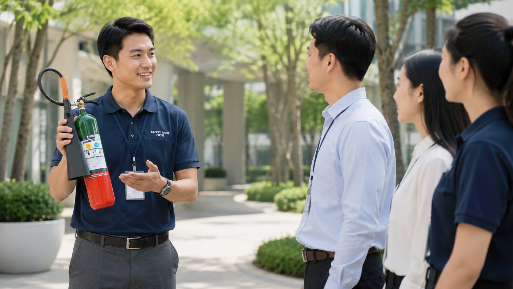 Kiểm tra khối lượng bình chữa cháy để phát hiện hao hụt Kiểm tra khối lượng bình chữa cháy để phát hiện hao hụt
