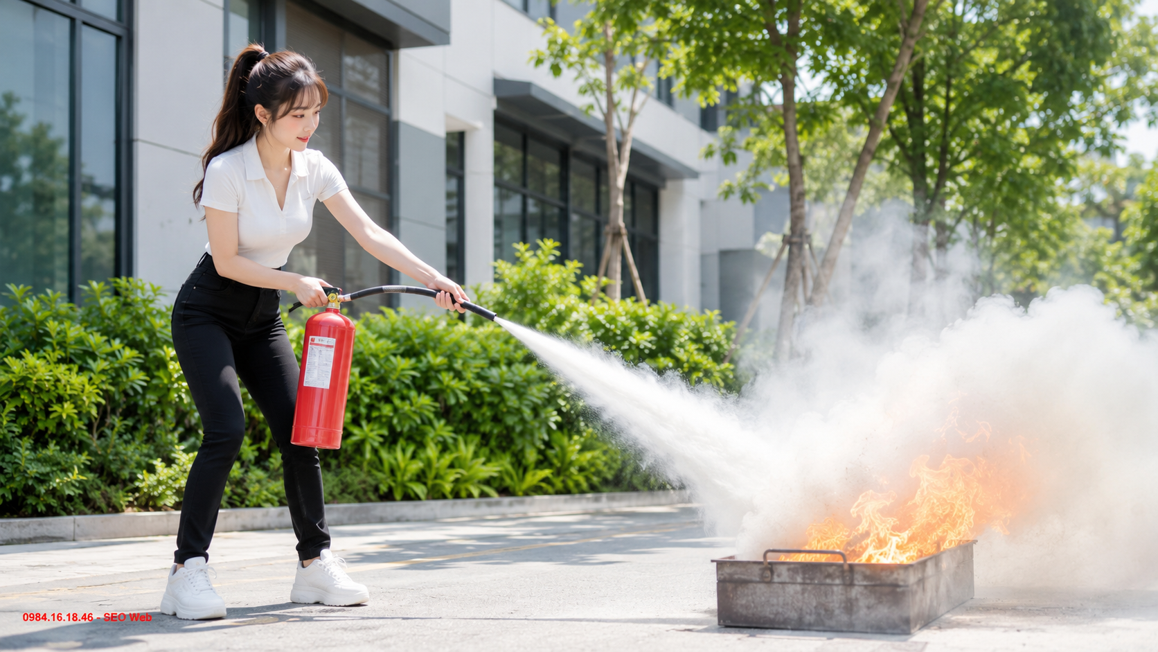 Những lưu ý quan trọng khi sử dụng bình chữa cháy Foam