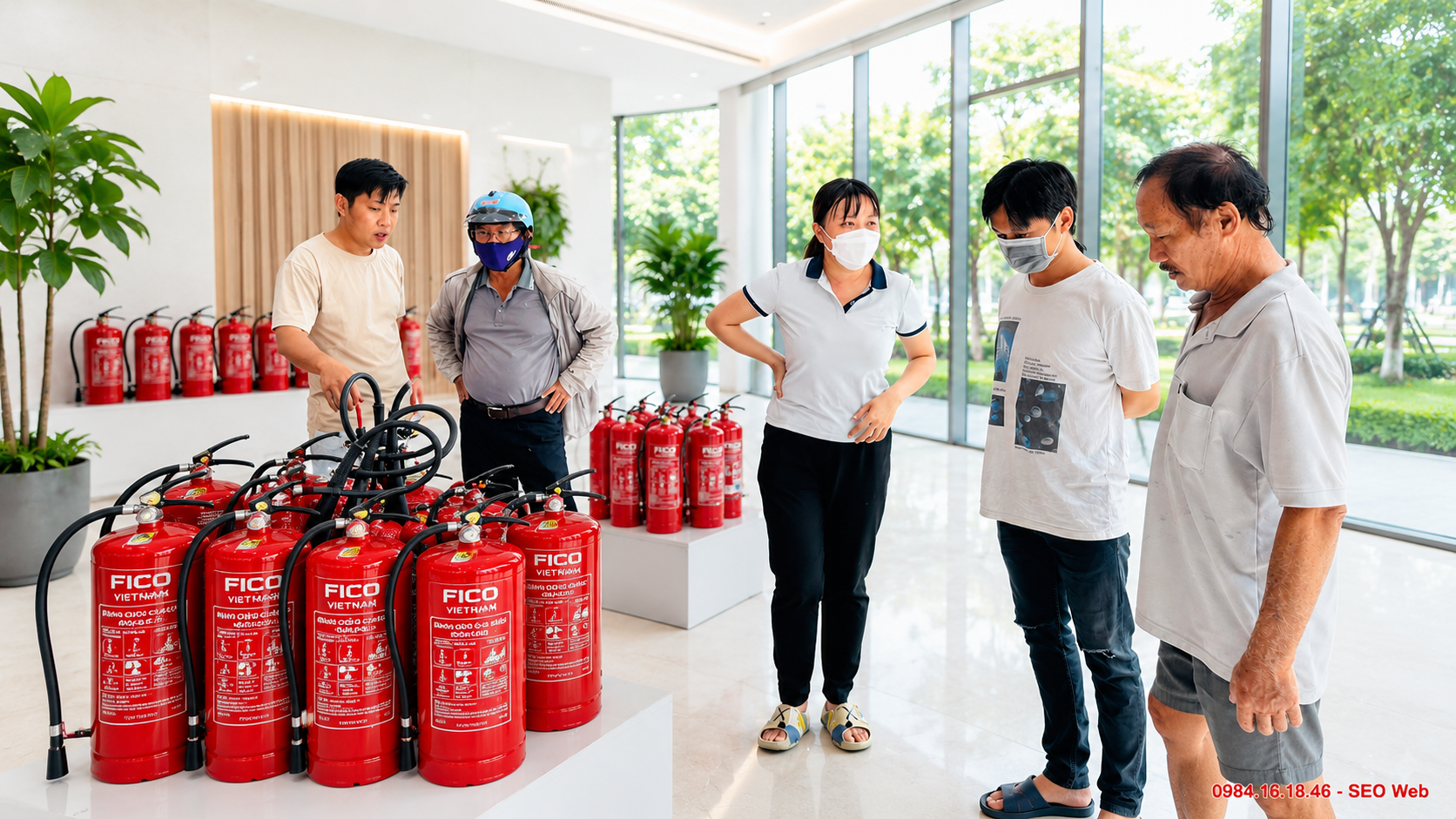 Mua bình chữa cháy chính hãng tại Công ty PCCC Hoàng Nhật Hưng uy tín