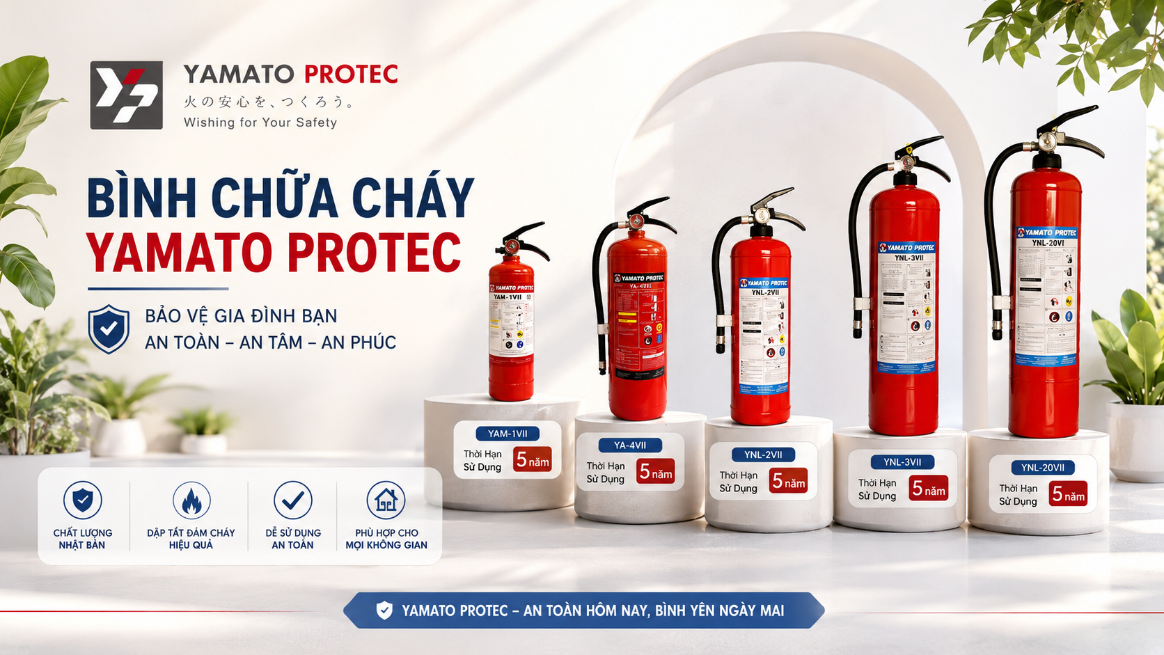 Tư vấn chọn thương hiệu bình chữa cháy phù hợp nhu cầu