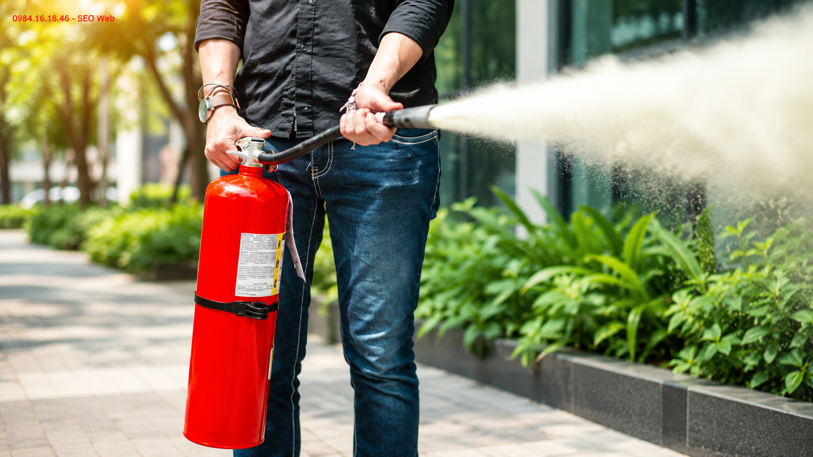 Hướng dẫn sử dụng bình chữa cháy đúng quy trình an toàn