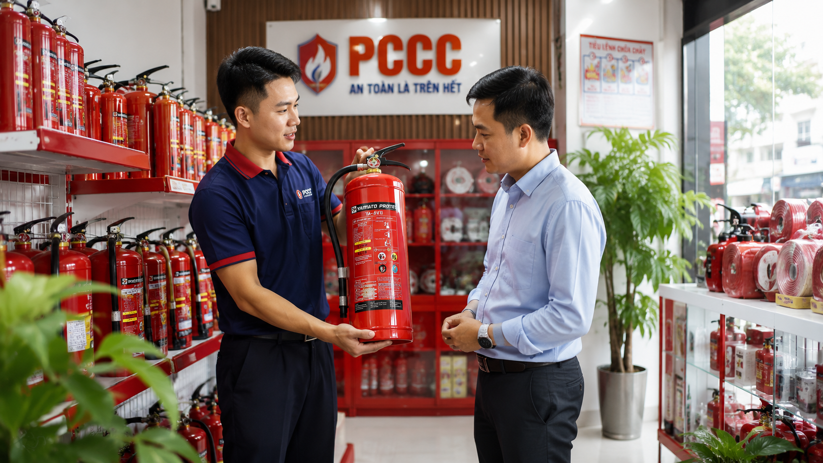 Các tiêu chí quan trọng khi lựa chọn bình chữa cháy Yamato cho công trình