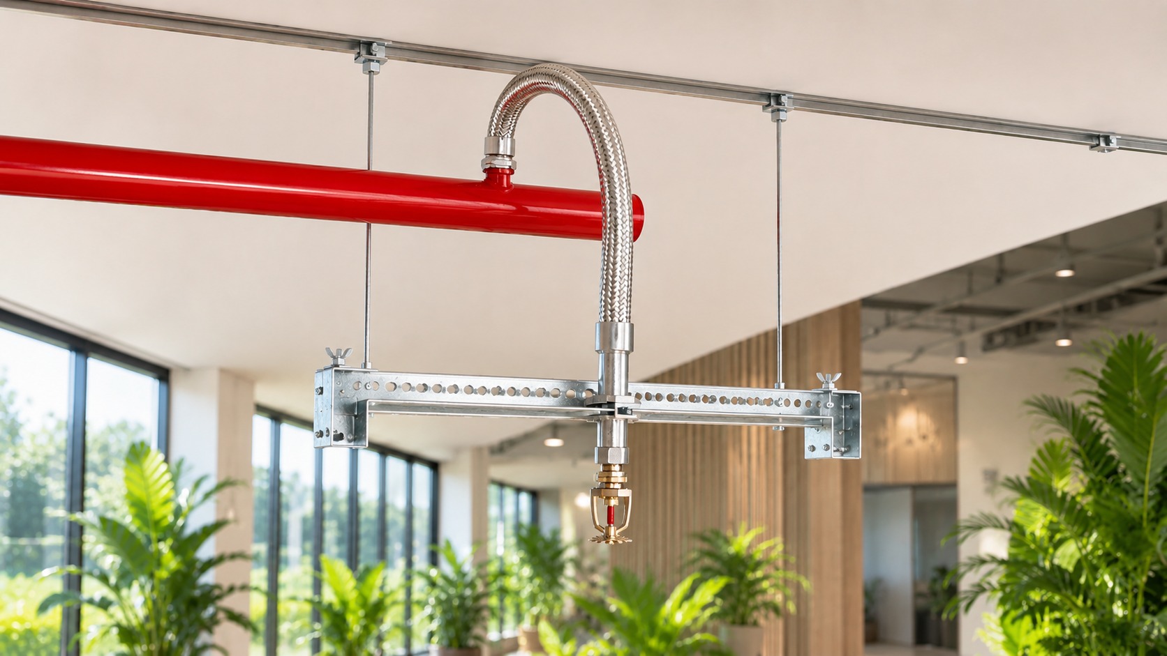 Cơ chế cấp nước tự động giúp phân phối lưu lượng đồng đều khi kích hoạt