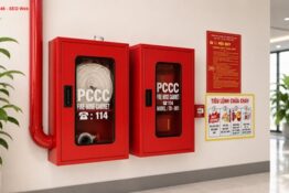 Tủ chữa cháy cho các tòa nhà cao tầng: Tiêu chuẩn và yêu cầu cần biết