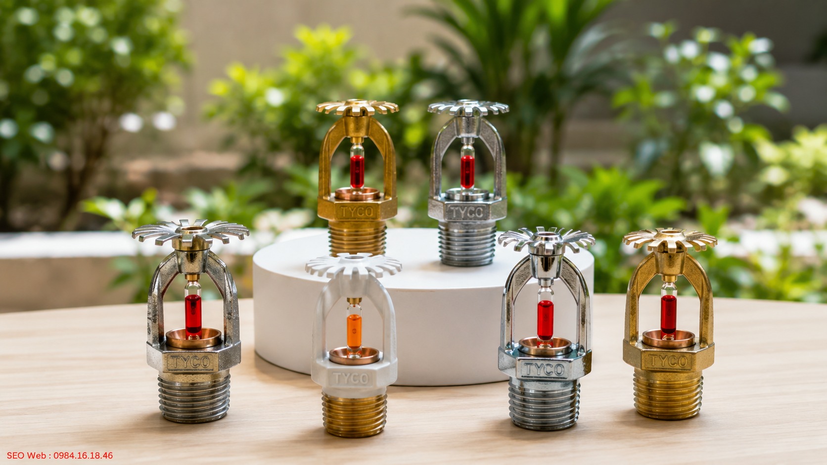 Yêu cầu áp suất và ren kết nối khi lắp Sprinkler Áp suất làm việc và kết nối lắp đặt đầu phun Sprinkler