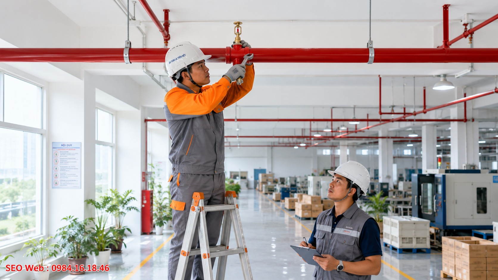 Hướng dẫn bảo dưỡng đầu phun Sprinkler trong quá trình sử dụng Bảo trì đầu phun chữa cháy Sprinkler hướng lên trong quá trình sử dụng
