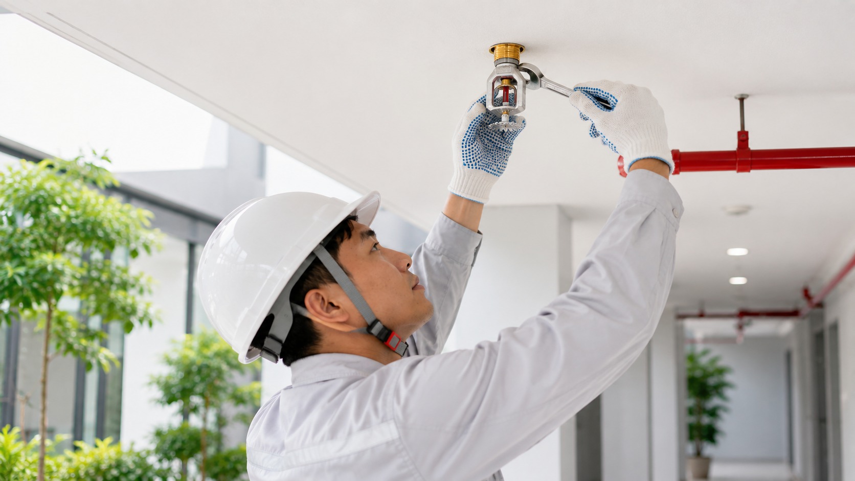 Những vị trí quan trọng cần kiểm tra trên đầu phun sprinkler Các bộ phận đầu phun sprinkler cần được kiểm tra thường xuyên