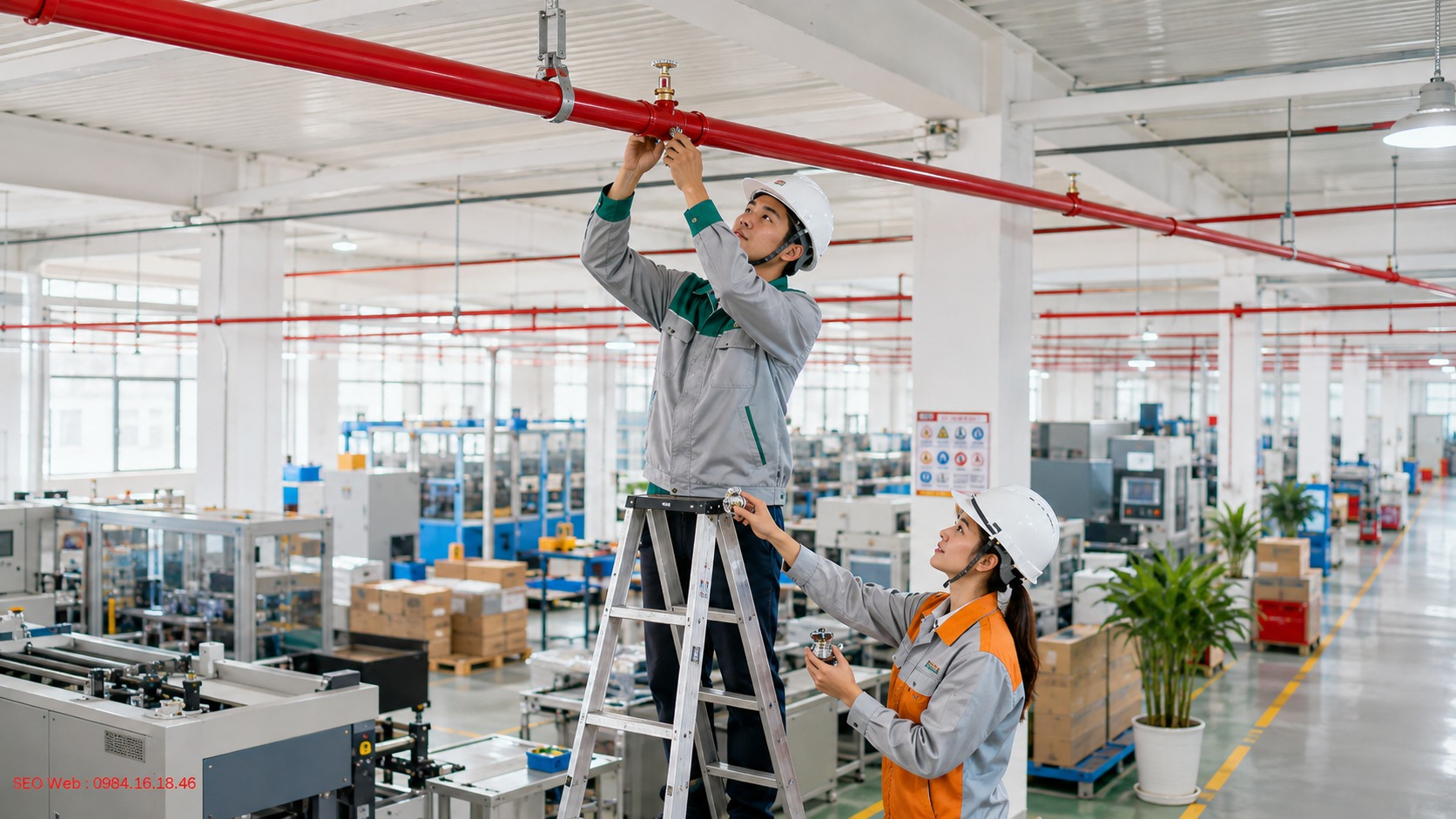 Nhận biết tình trạng ăn mòn và rò rỉ trên sprinkler Đầu phun sprinkler xuất hiện tình trạng ăn mòn và rò rỉ