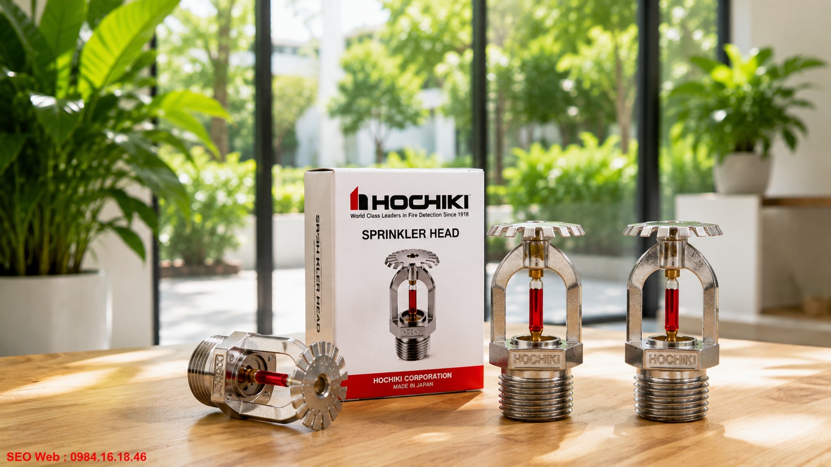 Đặc điểm kỹ thuật đầu phun Sprinkler hướng lên Hochiki Đầu phun chữa cháy Sprinkler hướng lên Hochiki cho hệ thống tự động