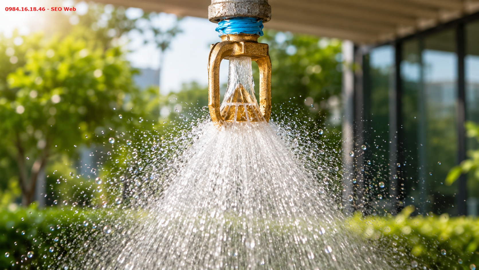 Điều kiện nhiệt cần thiết để đầu phun sprinkler hoạt động Điều kiện kích hoạt đầu phun chữa cháy Sprinkler hướng xuống