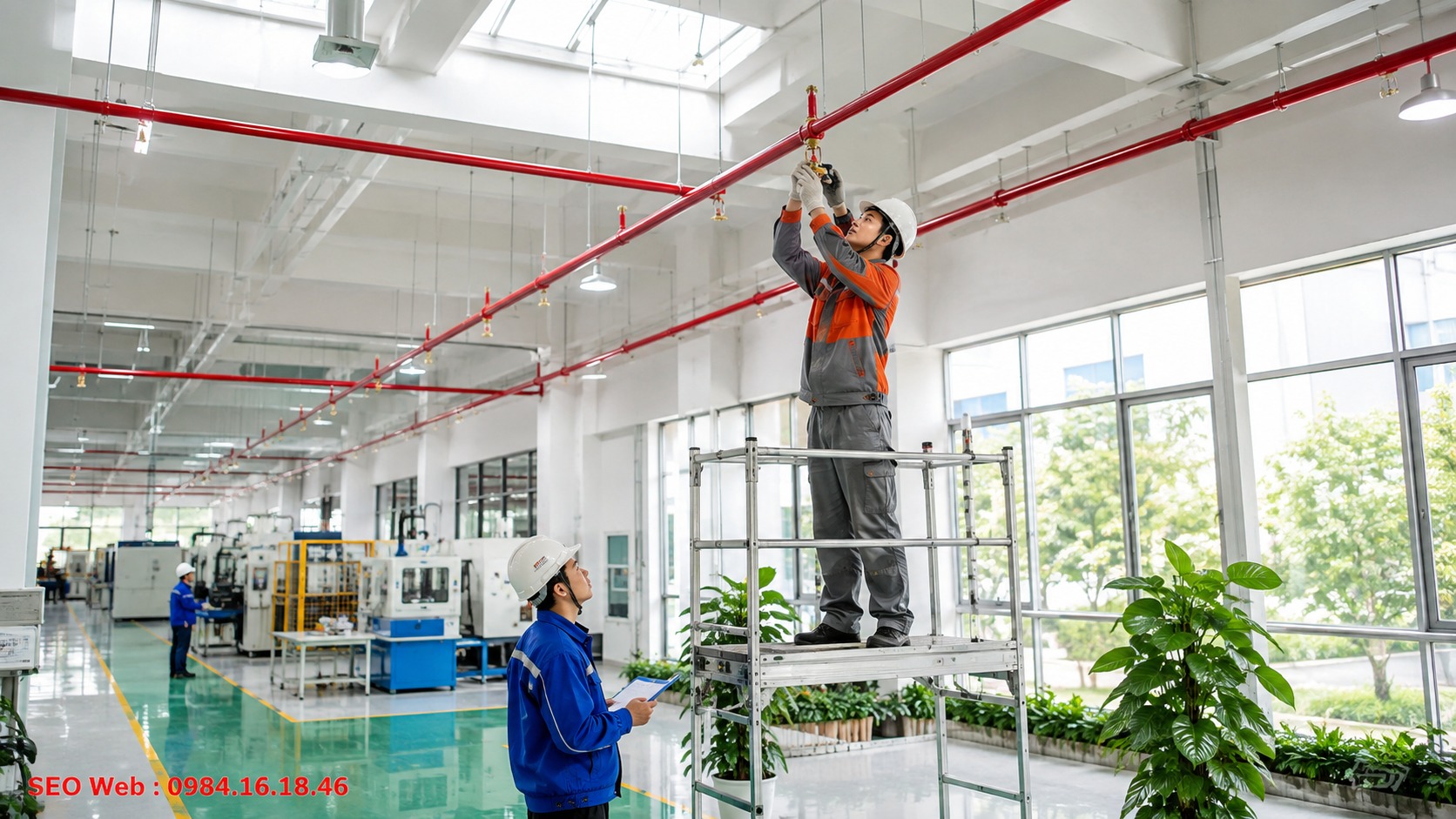 Những lỗi sử dụng đầu phun Sprinkler hướng lên thường gặp