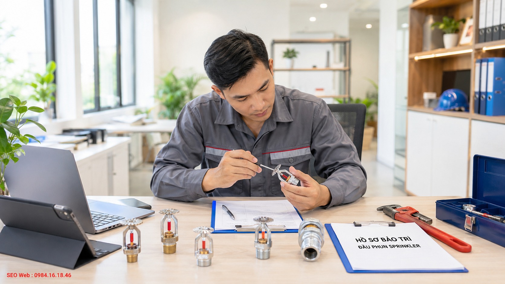 Cách chọn sprinkler thay thế tương thích với hệ thống hiện có Lựa chọn đầu phun sprinkler thay thế đúng thông số kỹ thuật