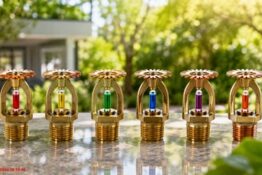 Ý nghĩa màu sắc bóng thủy tinh trên đầu phun Sprinkler chữa cháy
