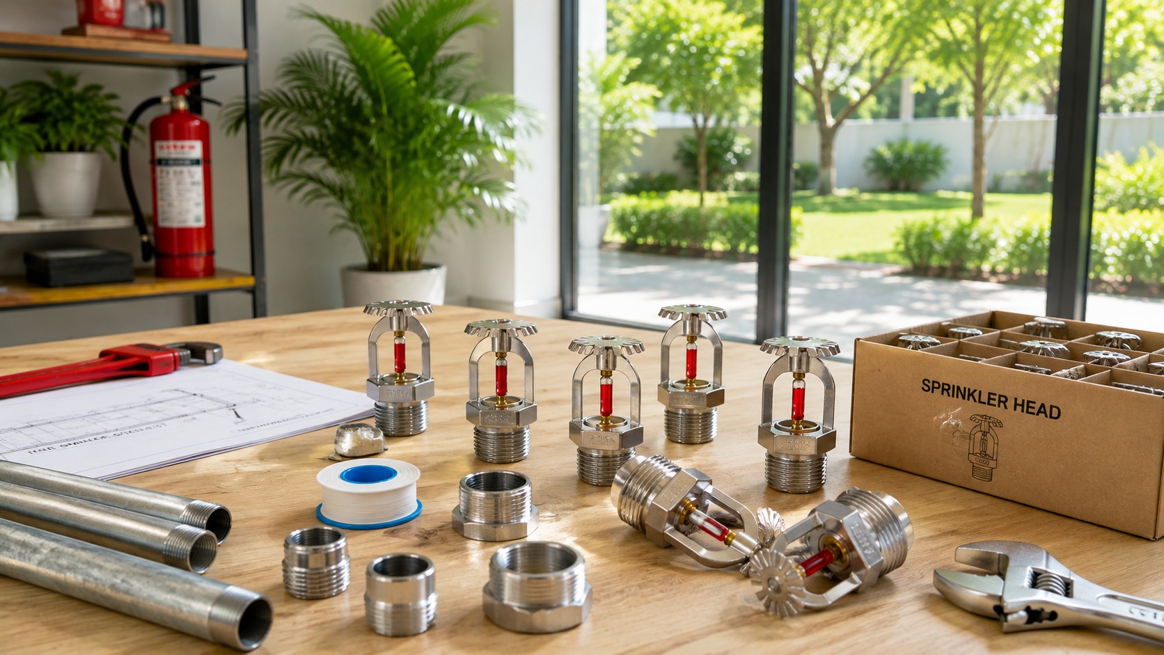 Tiêu chí lựa chọn đầu phun Sprinkler hướng lên phù hợp