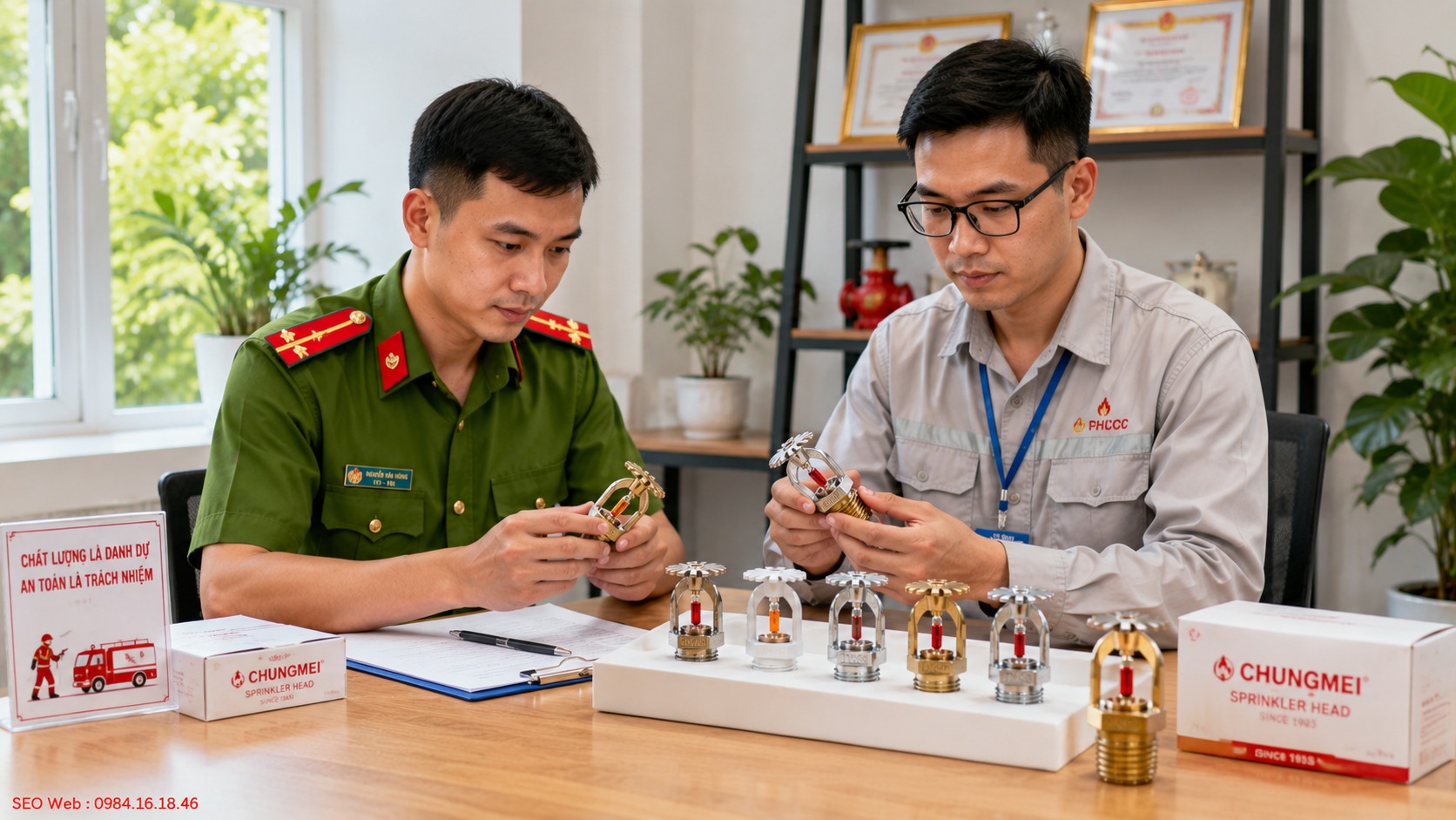 Quy định kỹ thuật cần tham khảo khi triển khai hệ thống sprinkler Quy định và tiêu chuẩn Việt Nam liên quan đầu phun Sprinkler