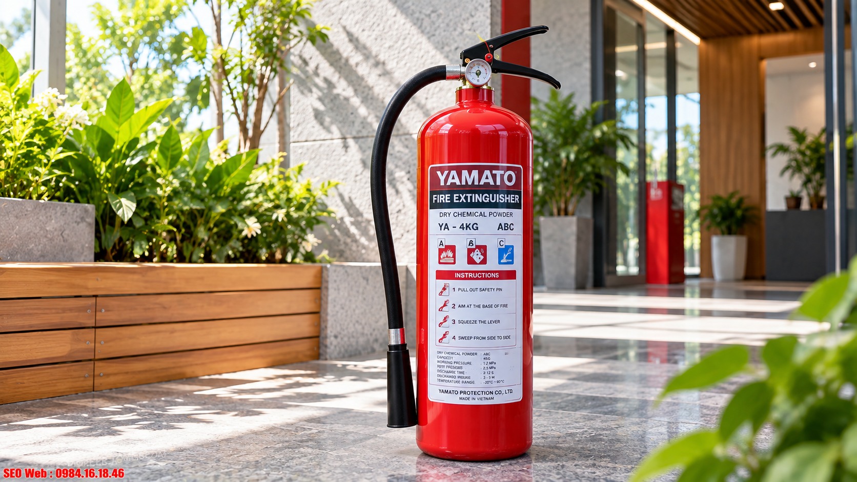 Bình chữa cháy Yamato Nhật Bản chất lượng cao