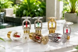 Các loại đầu phun chữa cháy Sprinkler hướng xuống được sử dụng phổ biến