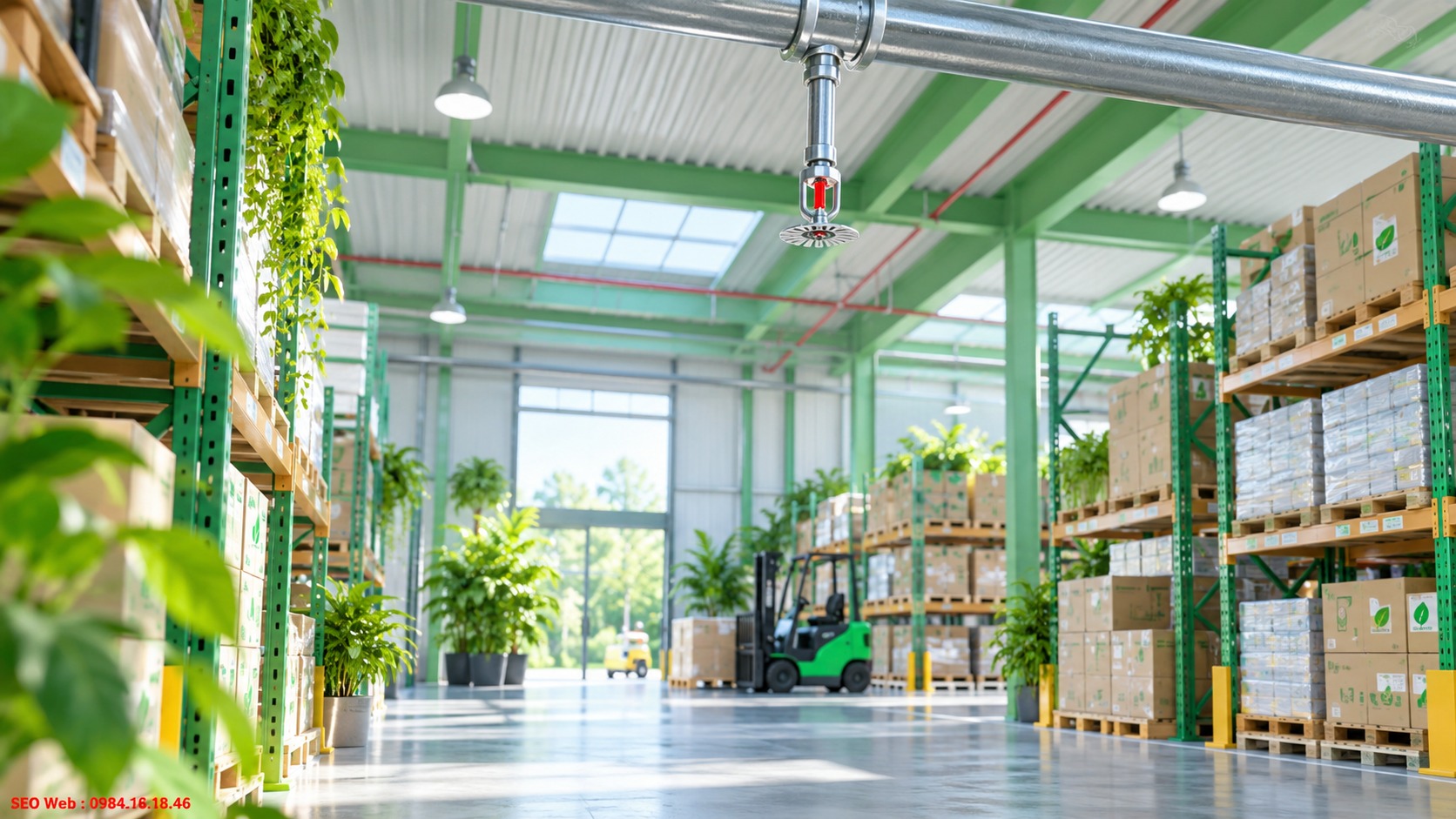 Lựa chọn đầu phun Sprinkler phù hợp điều kiện lưu trữ trong kho Đầu phun Sprinkler cho kho hàng lựa chọn theo chiều cao và loại hàng lưu trữ