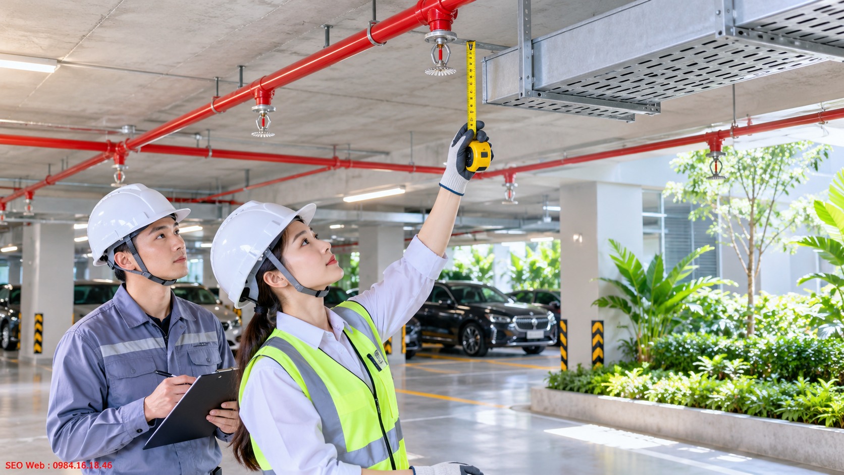 Kiểm soát khoảng cách vật cản để bảo vệ vùng phun Sprinkler Khoảng cách đầu phun Sprinkler với vật cản giúp dòng nước không bị che khuất